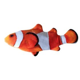 Without Cat Nip Version - Electric Jumping Fish Simulation Electric Fish Toy (Option: Clownfish)